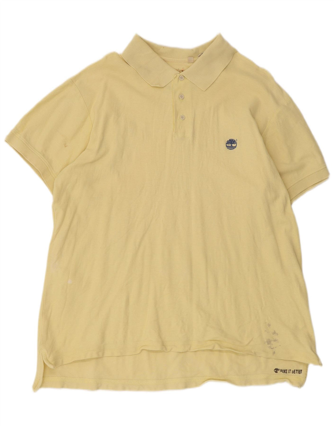 Timberland Polo Homme 2XL Jaune Coton