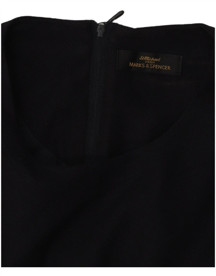 Marks & Spencer Robe droite pour femme UK 18 XL Noir