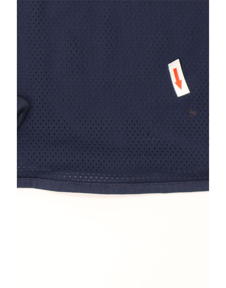 Nike Mens Cor72z Graphic Haut à manches longues Petit Bleu Marine Polyester