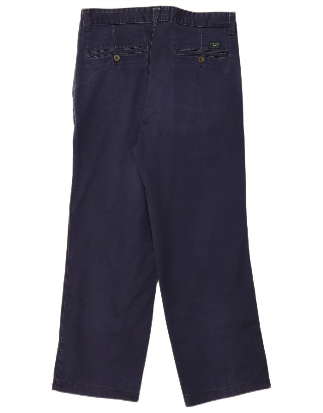 DOCKERS Pantalon Chino Droit Homme W34 L28 Bleu Marine
