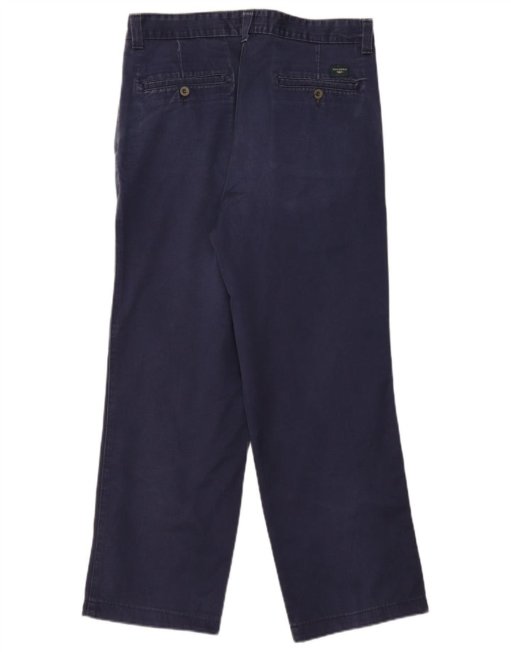 DOCKERS Pantalon Chino Droit Homme W34 L28 Bleu Marine