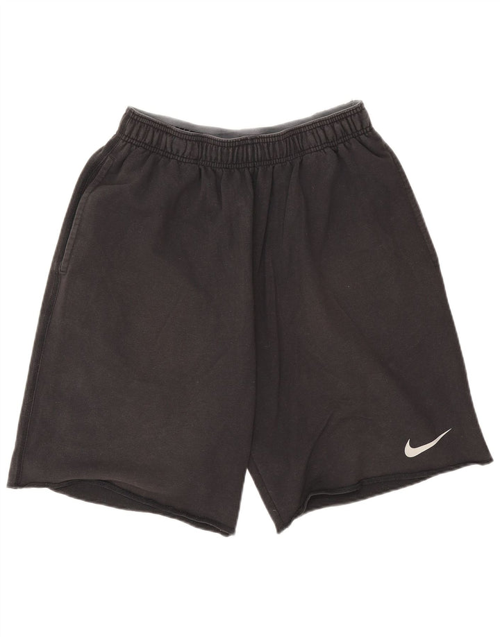 Nike Short de sport Dri Fit pour homme en coton noir moyen