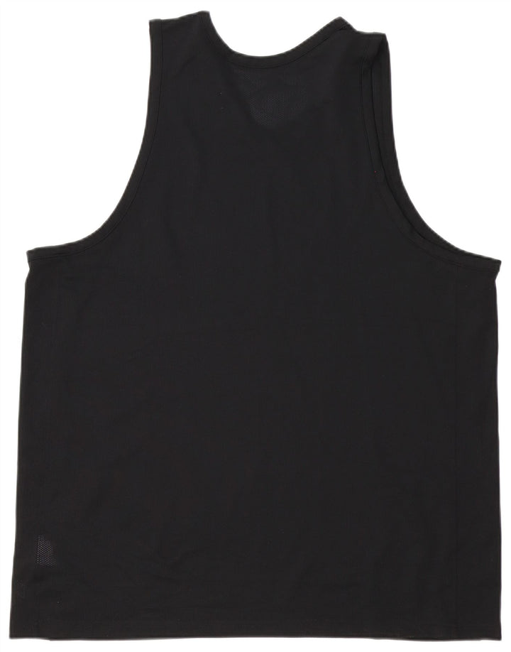 Nike Hommes Dri Fit Débardeur 2XL Noir Polyester