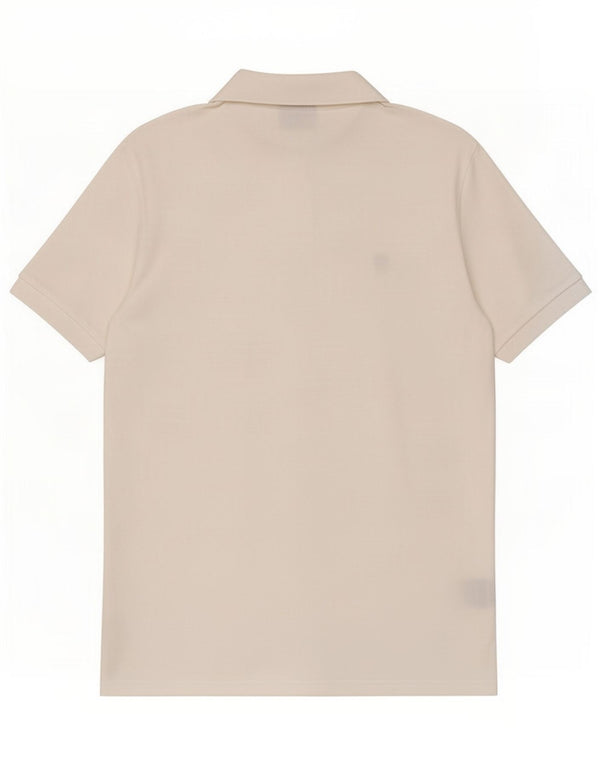 Trussardi Jeans Polo Homme Large Blanc