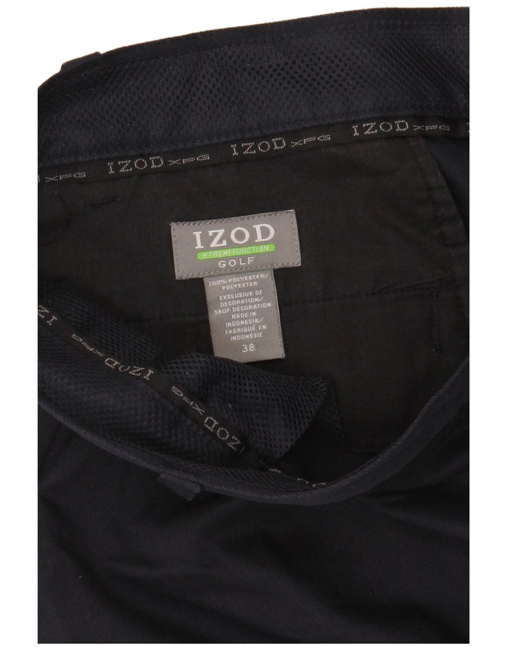 IZOD Short Cargo Homme W38 XL Bleu Marine Polyester