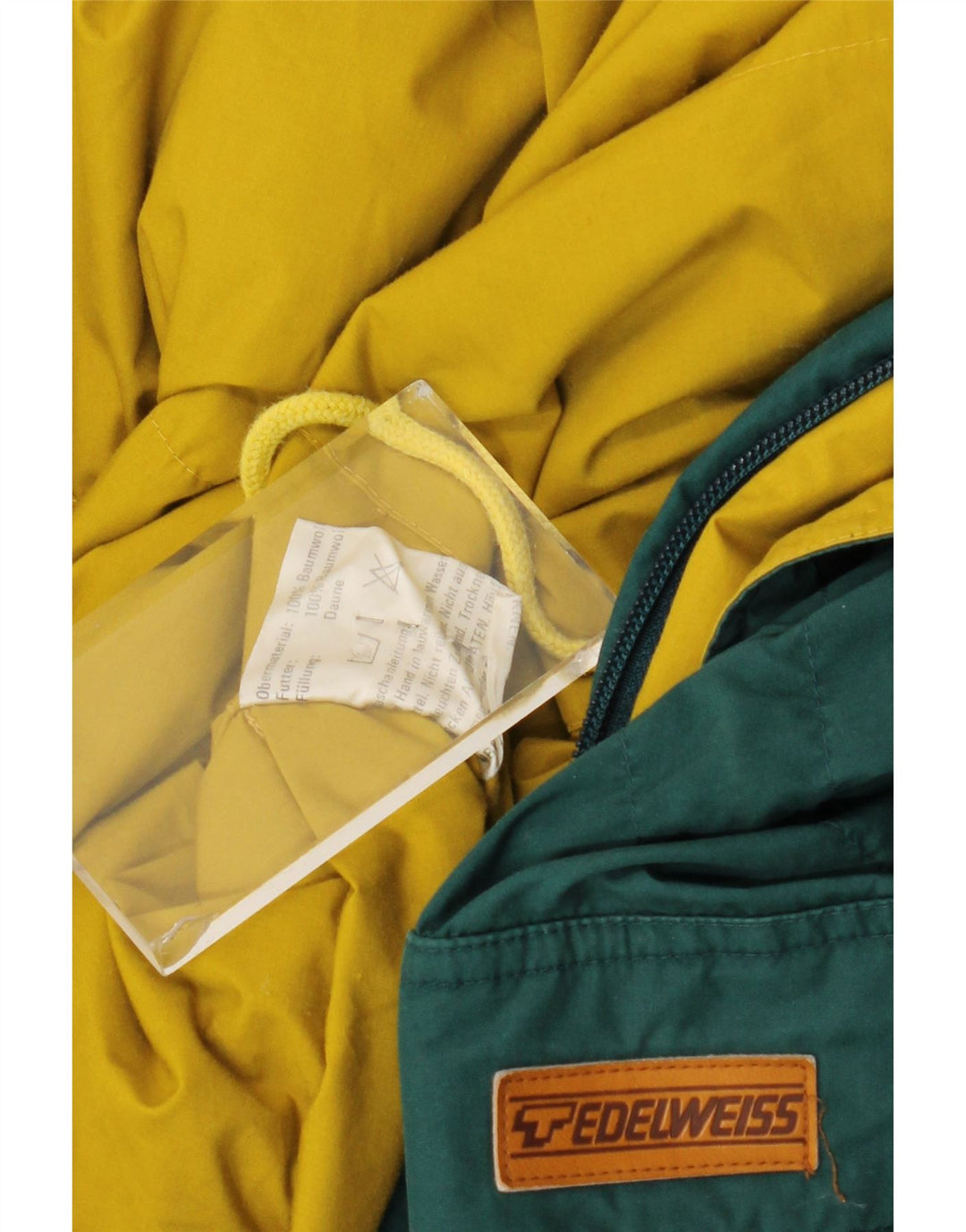 EDELWEISS Veste matelassée à capuche pour homme UK 42 XL Vert