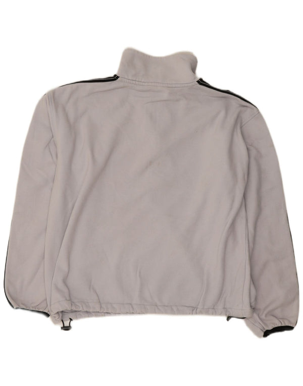 Dkny Womens Graphic Sweatshirt Jumper UK 10 Petit Bleu Colorblock Coton