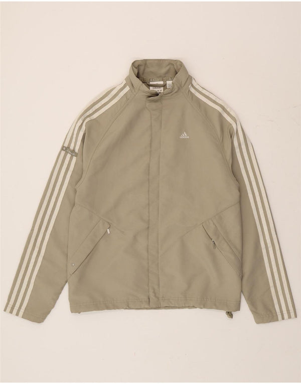 Adidas Veste de survêtement pour homme XS Vert Polyester