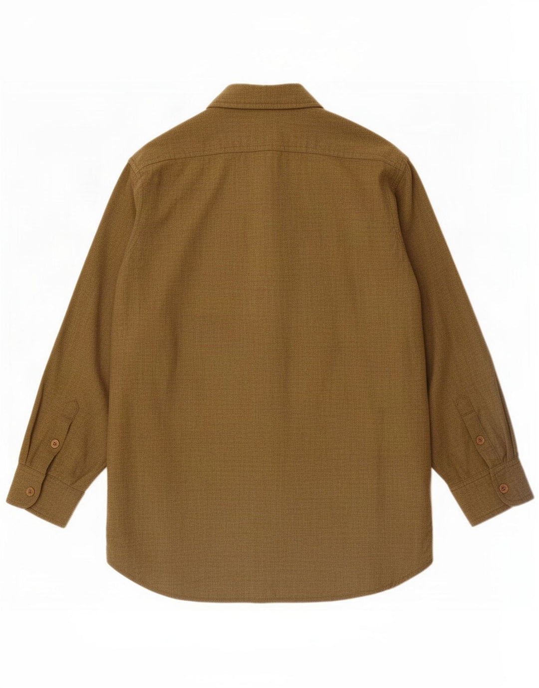 Vintage Chemise en flanelle pour homme Vert moyen classique