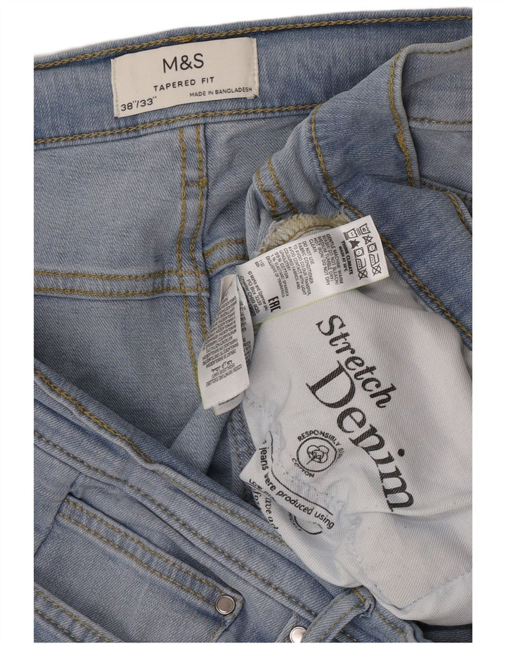 Marks & Spencer Jean fuselé homme W38 L30 bleu coton