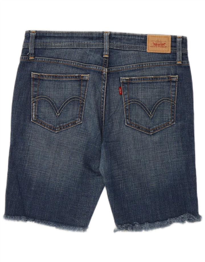 Levi's Womens 518 Short en denim taille basse Taille 7 Moyen W30 Coton bleu