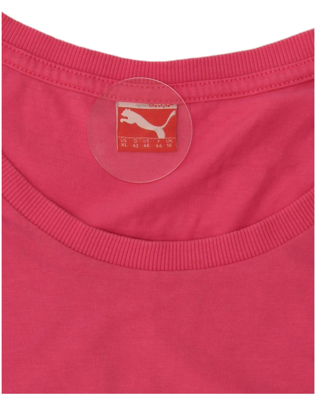 Puma T-shirt pour femme UK 16 Large Rose