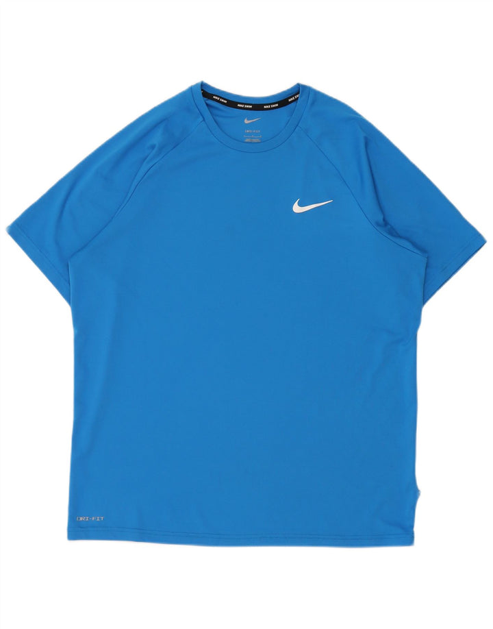 Nike Dri Fit T-shirt pour homme Taille L Bleu