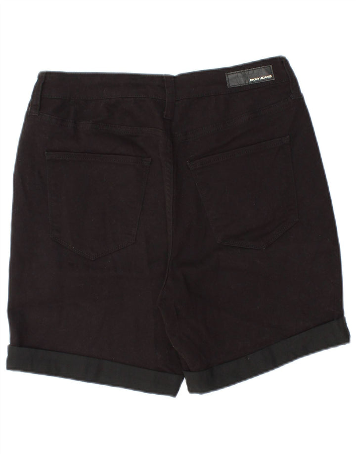 Dkny Short en jean pour femme US 6 Medium W28 Noir Coton