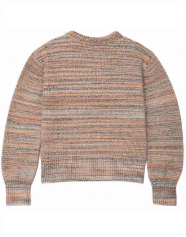 Marks & Spencer Pull col bateau pour femme UK 14 Medium Multicolore