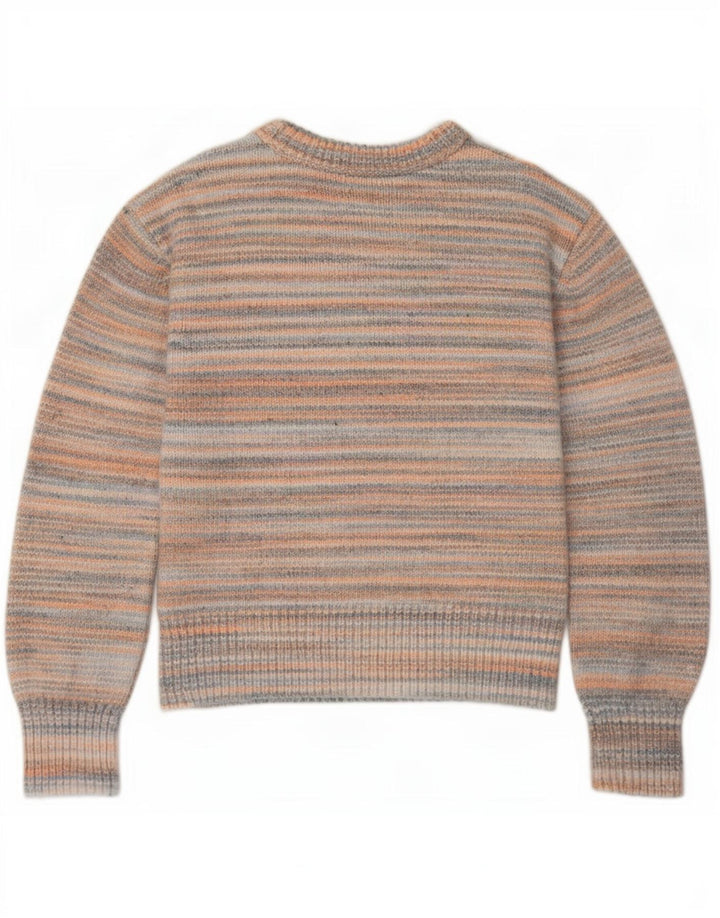 Marks & Spencer Pull col bateau pour femme UK 14 Medium Multicolore
