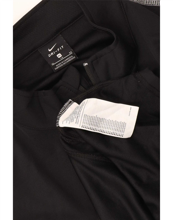 Nike Hommes Dri Fit Survêtement Top Veste XL Noir Polyester