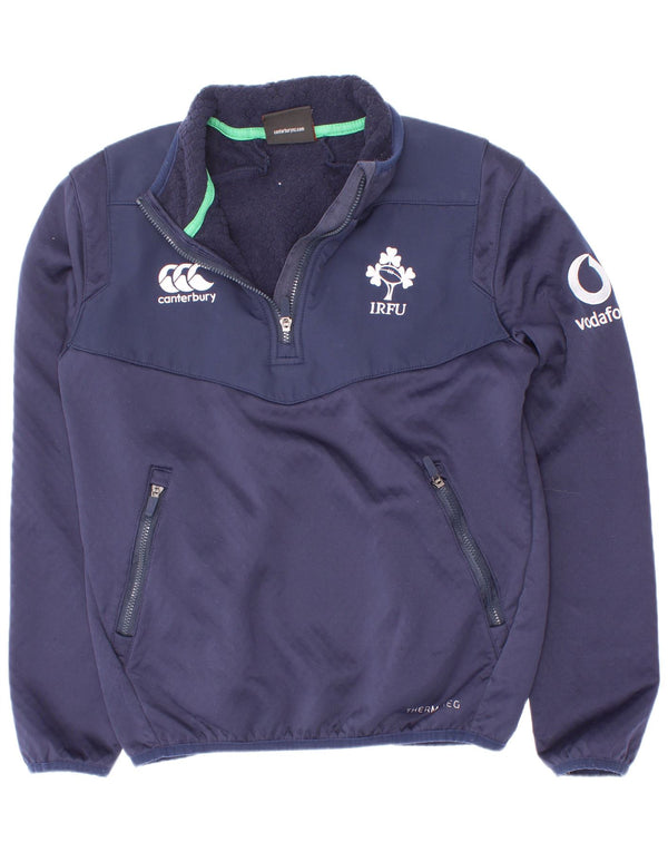 Canterbury Boys IRFU Graphic Sweatshirt Jumper 9-10 Years Navy Blue