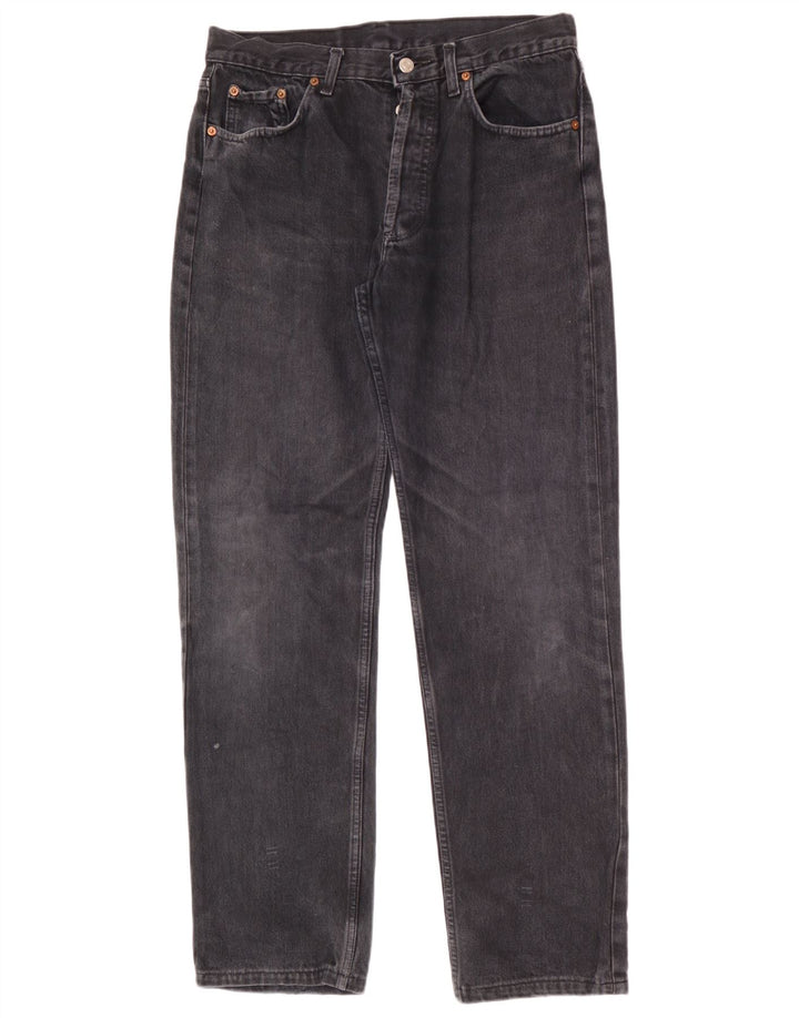 Levi's Jean Droit 501 Homme W34 L34 Noir Coton