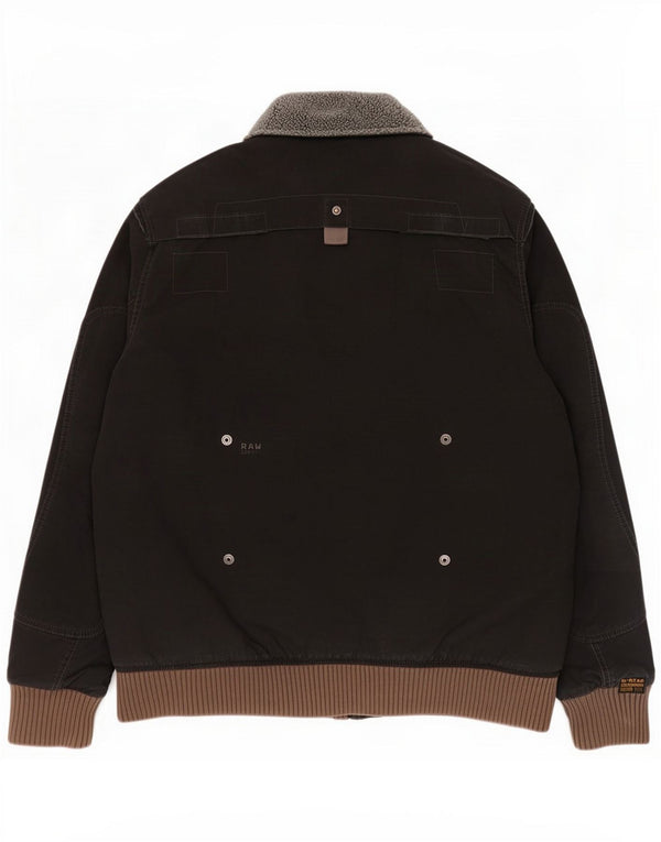 G-Star Veste utilitaire pour homme UK 44 2XL Coton color block noir