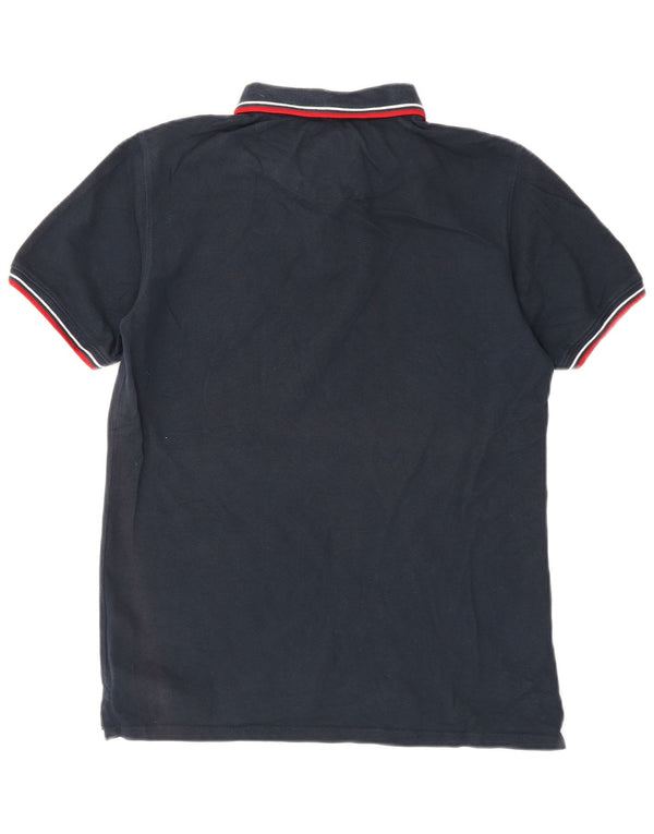 Jack Wills Polo Homme Coton Rayé Bleu Marine Moyen