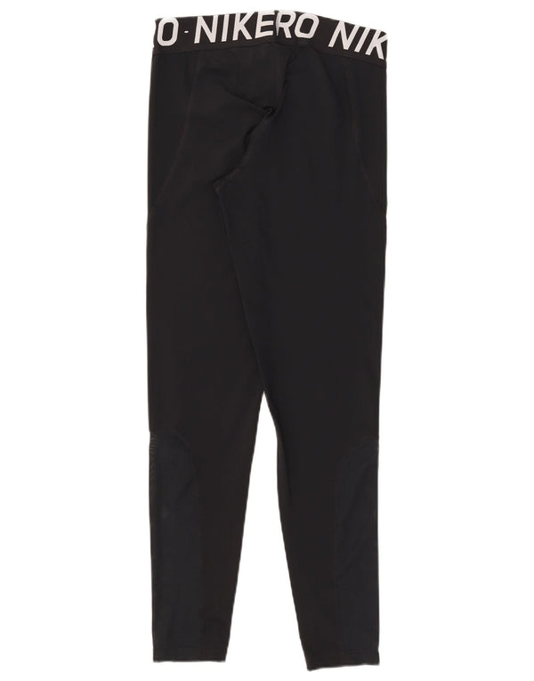 Nike Legging Dri Fit Graphic pour femme UK 14 Large Noir Colorblock