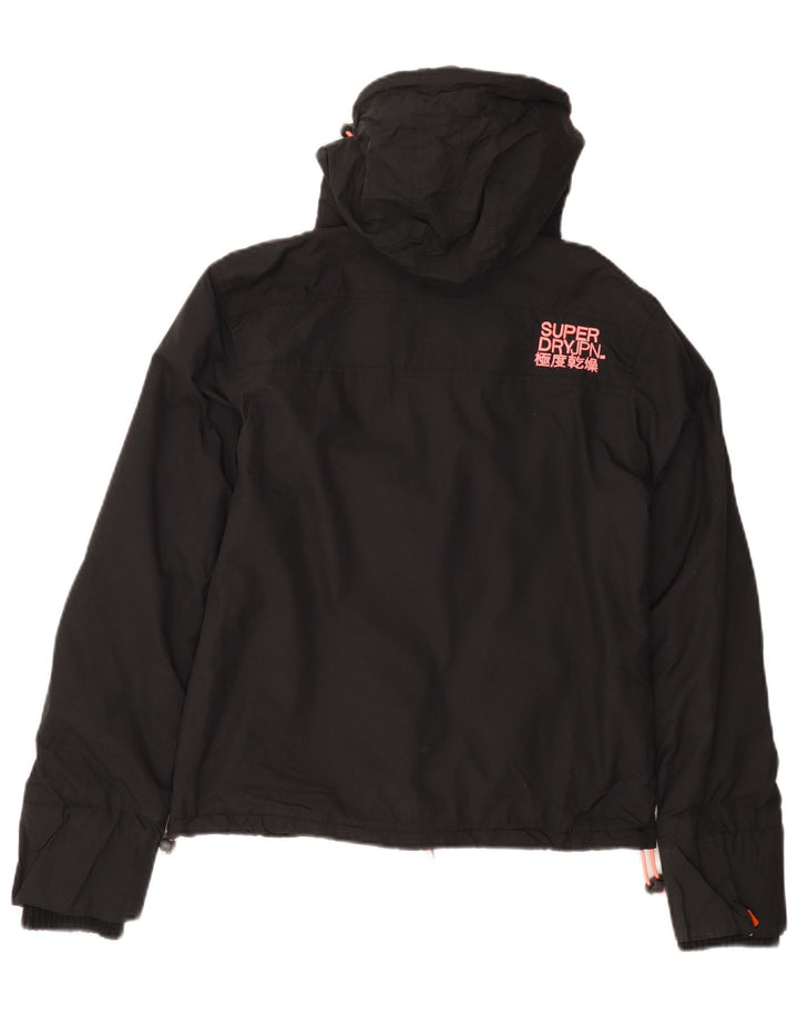 Superdry Veste coupe-vent The Windcheater pour femme UK 14 Medium Noir