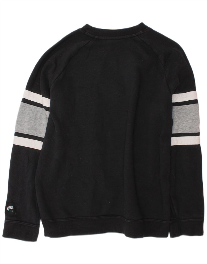 Nike Sweat-shirt graphique pour garçon 12-13 ans Grand Noir Colorblock
