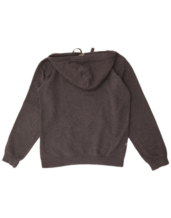 Vans Pull à capuche graphique pour homme Petit coton moucheté gris