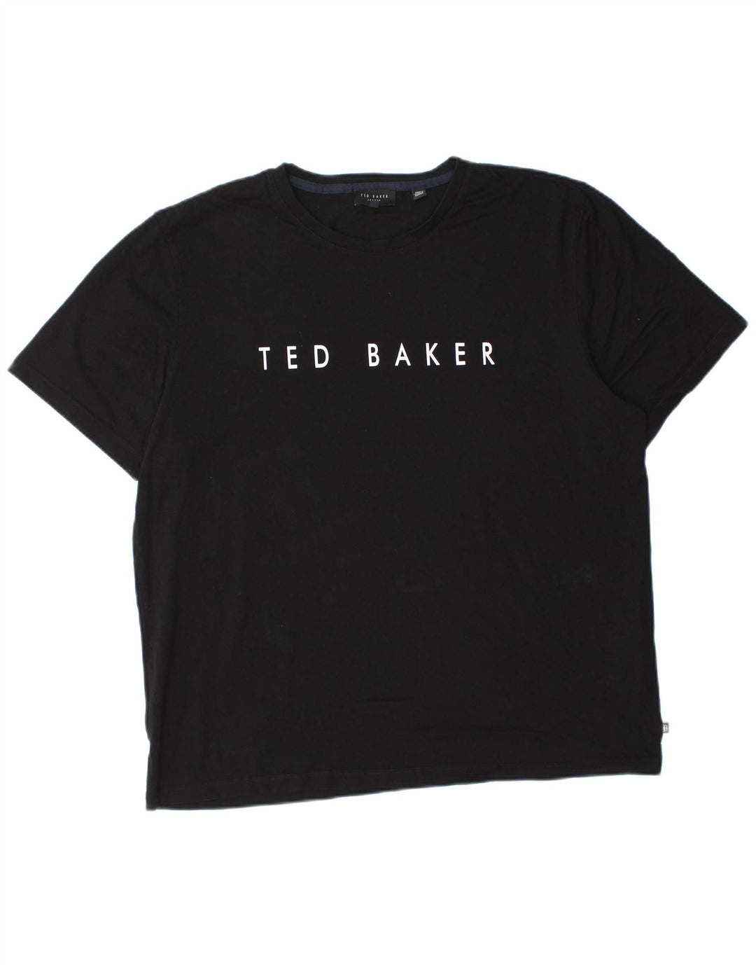 Ted Baker T-Shirt graphique pour hommes taille 5 XL coton noir