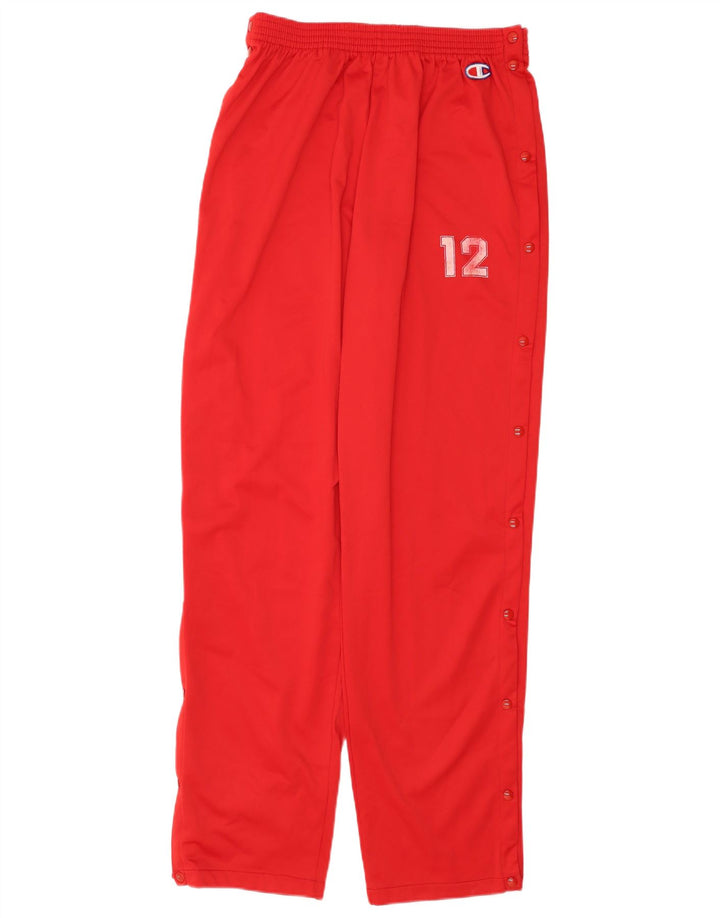 Champion Pantalon de survêtement graphique pour femme UK 20 2XL Rouge Polyester