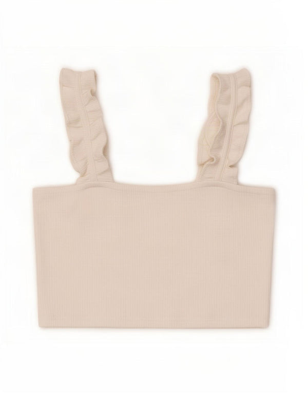 Zara Womens Crop Top UK 14 Grand Blanc