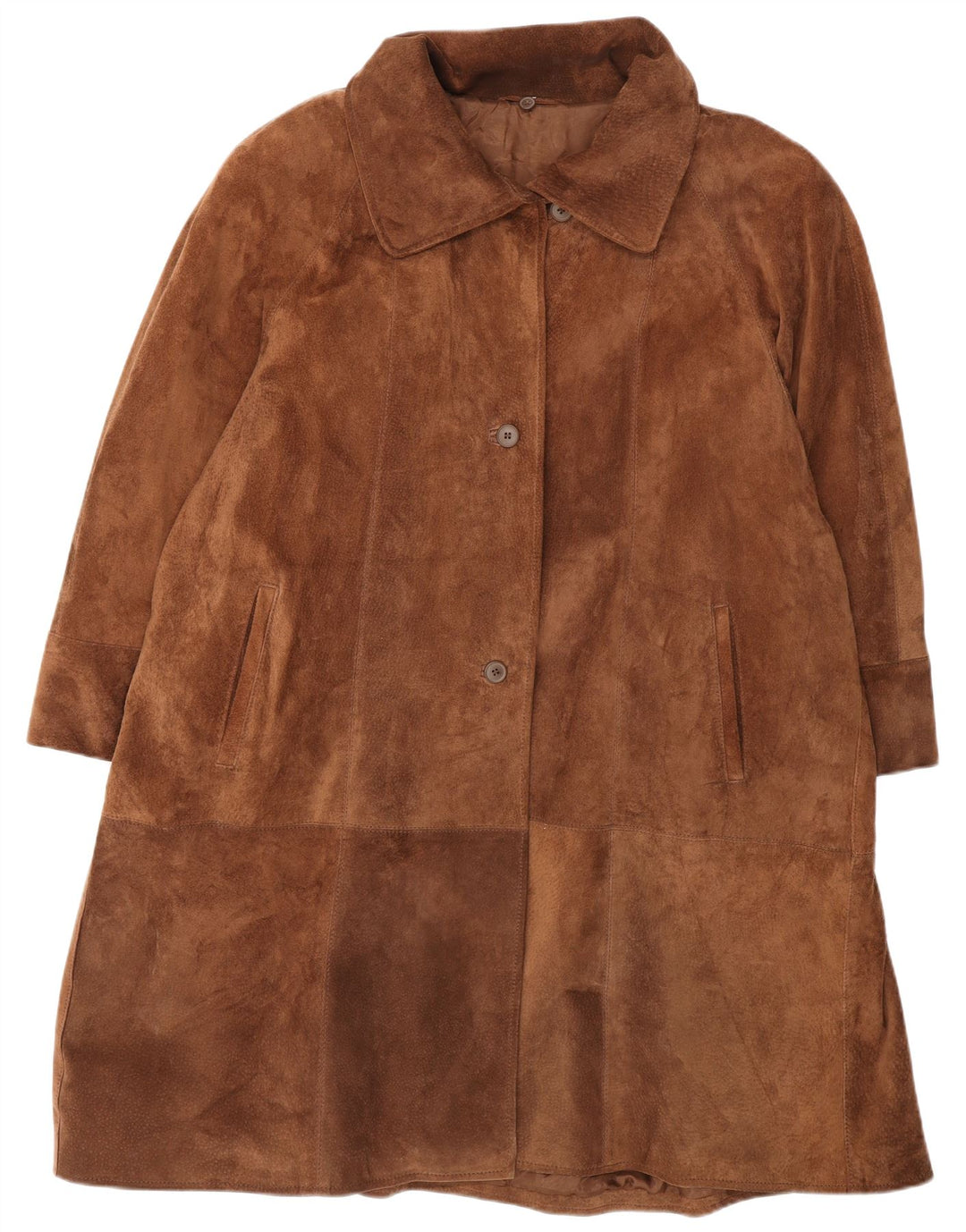 Conbipel Manteau en Daim Femme UK 18 XL Cuir Marron