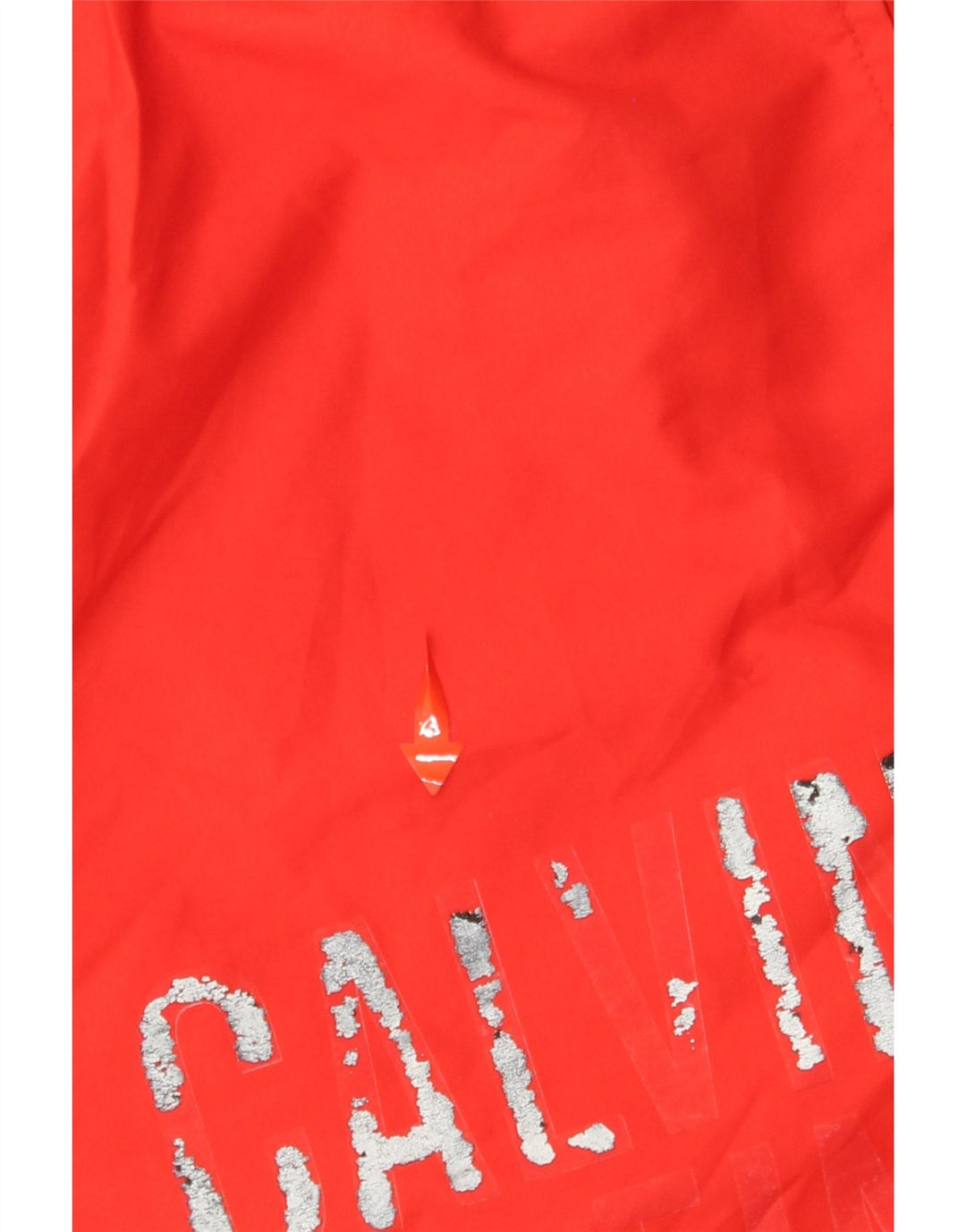 CALVIN KLEIN Short de Bain Graphique Homme Grand Rouge Polyester