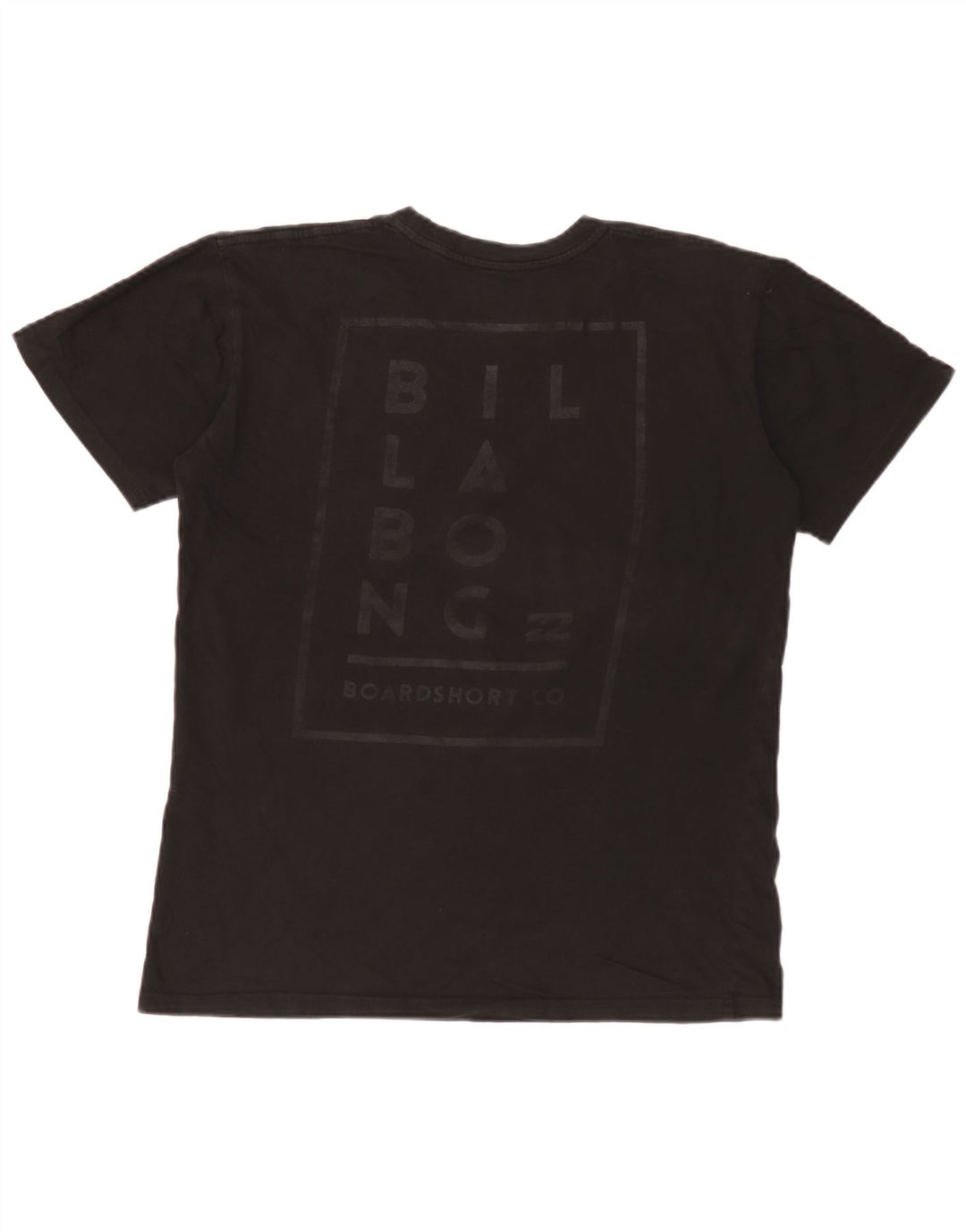 Billabong Mens Regular Fit Graphic T-Shirt Top Noir Moyen Coton