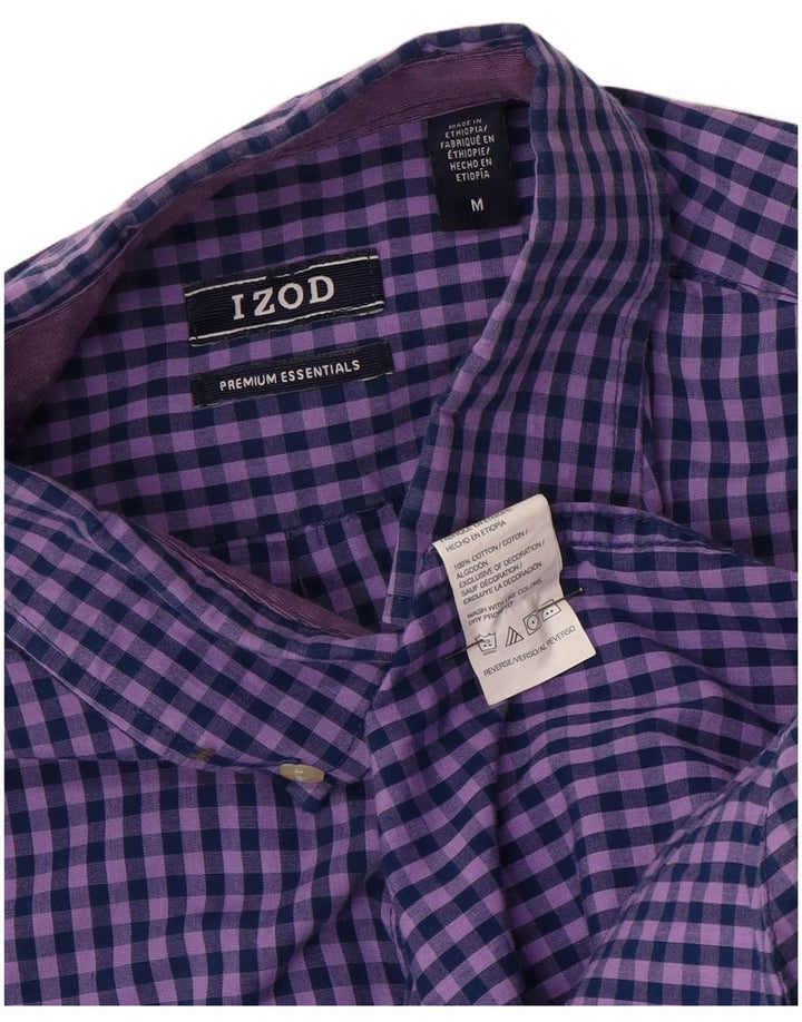 IZOD Chemise Homme Violet Moyen Vichy Coton