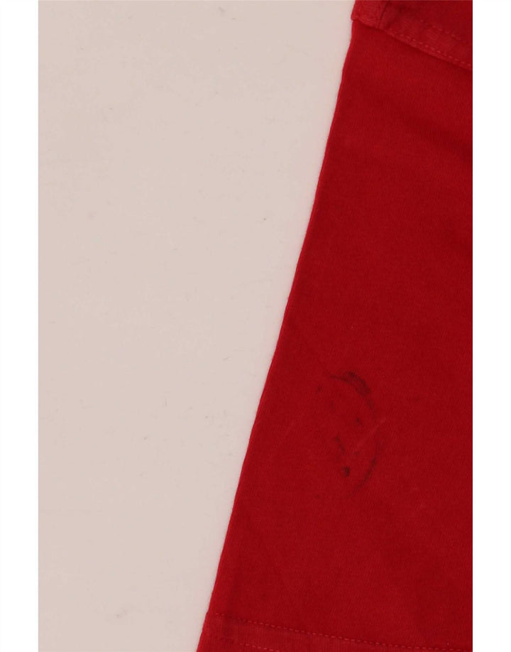 Fila T-Shirt Graphique Homme Top IT 50 Rouge Moyen Coton