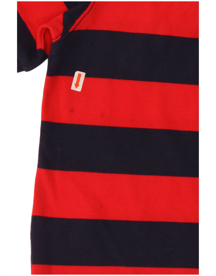 Joules Polo Coupe Classique Homme Rouge Moyen Rayé Coton