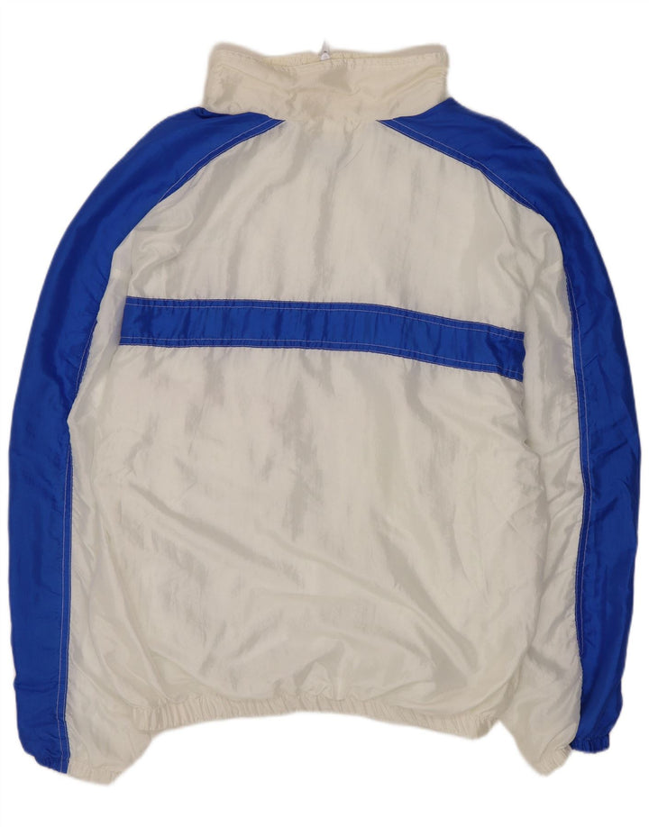 A.G. Spalding & Bros Veste de survêtement pour homme XL en nylon color block blanc