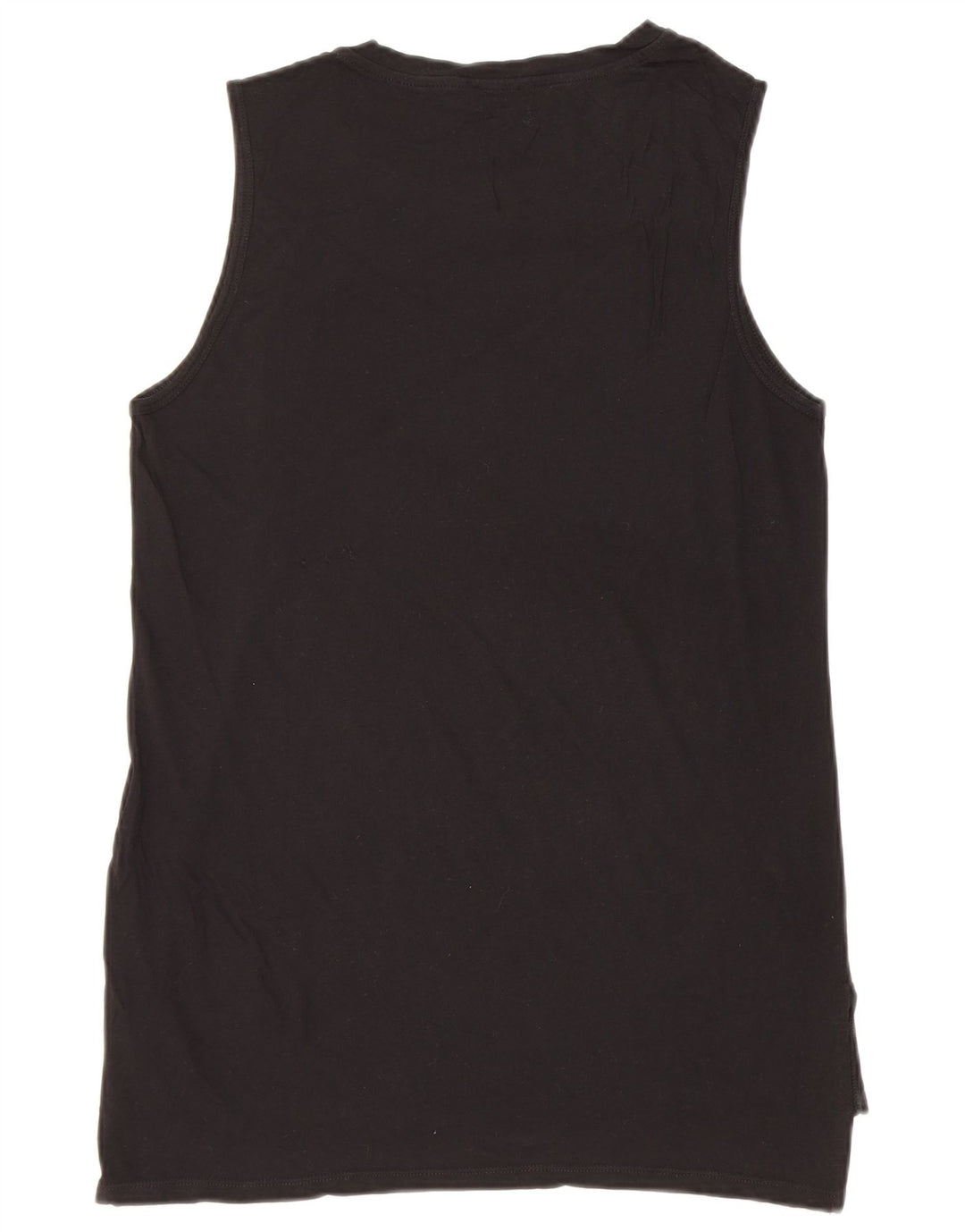 Benetton Débardeur graphique pour femme UK 14 Medium Black Butterfly