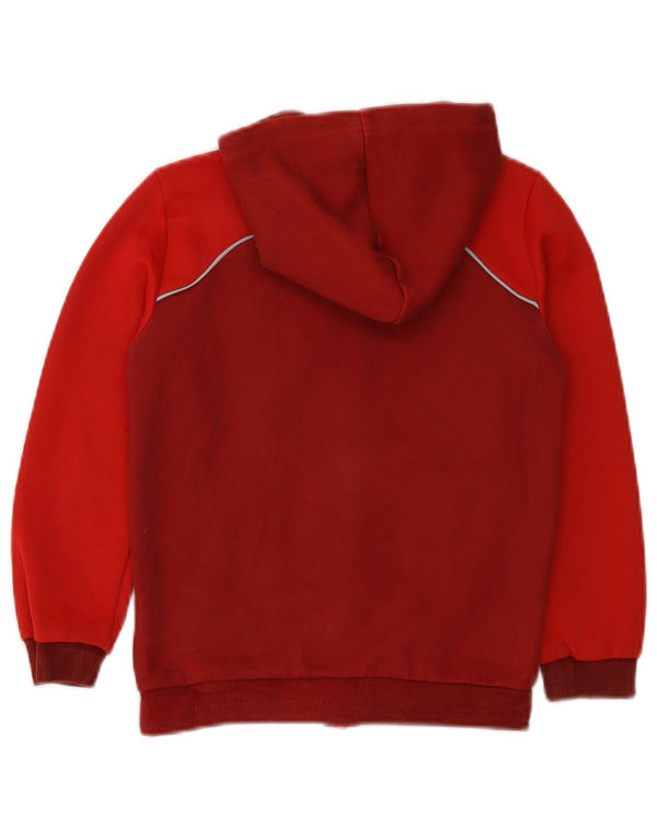 Puma Pull à capuche zippé Ferrari Garçon 7-8 ans Rouge Colorblock Polyester