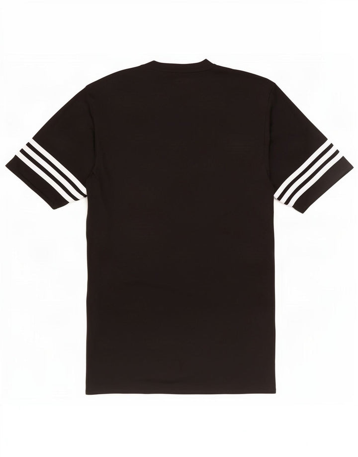 Adidas Hommes Climalite T-Shirt Haut Petit Noir Polyester