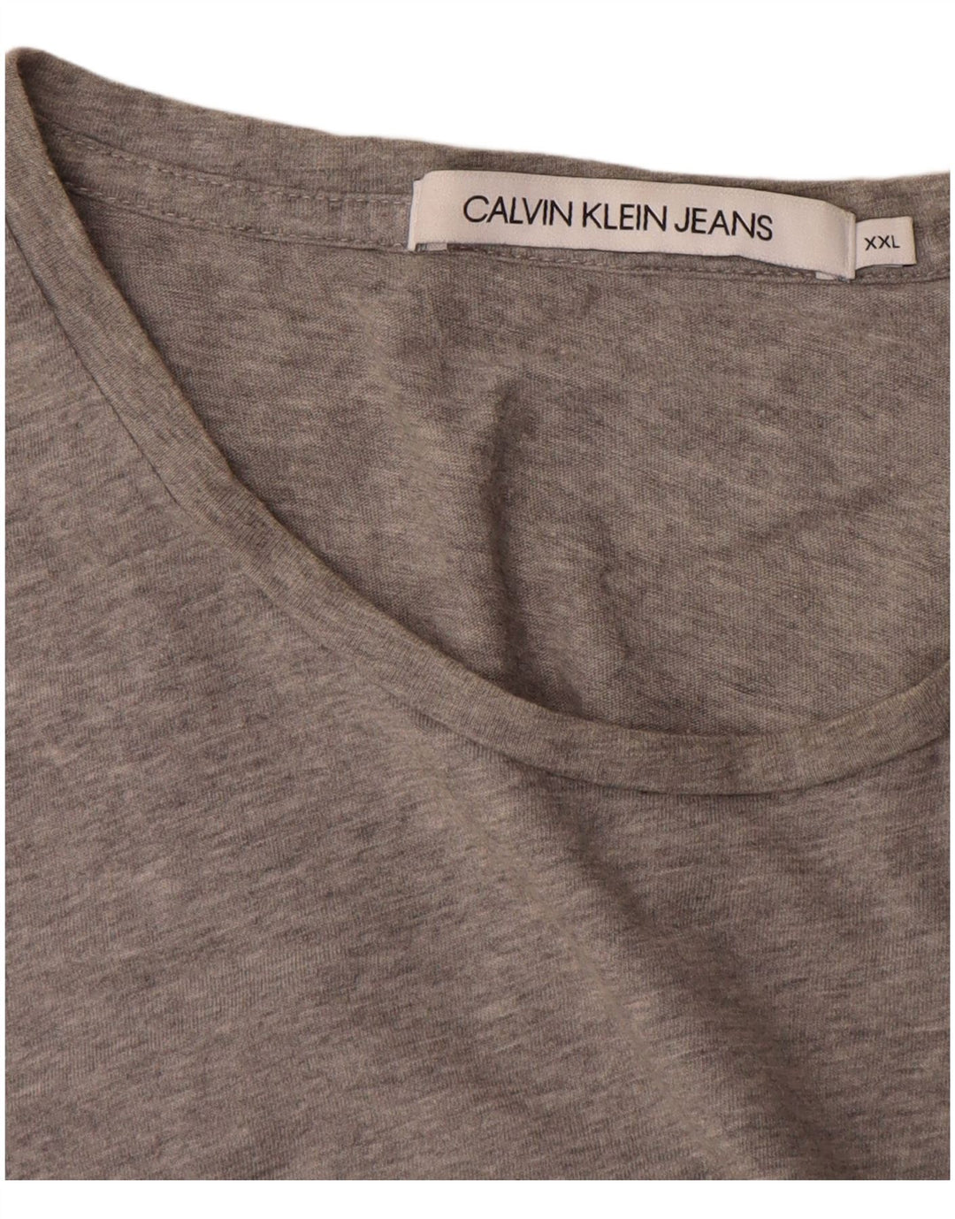 Calvin Klein Jeans T-shirt graphique pour homme 2XL Gris