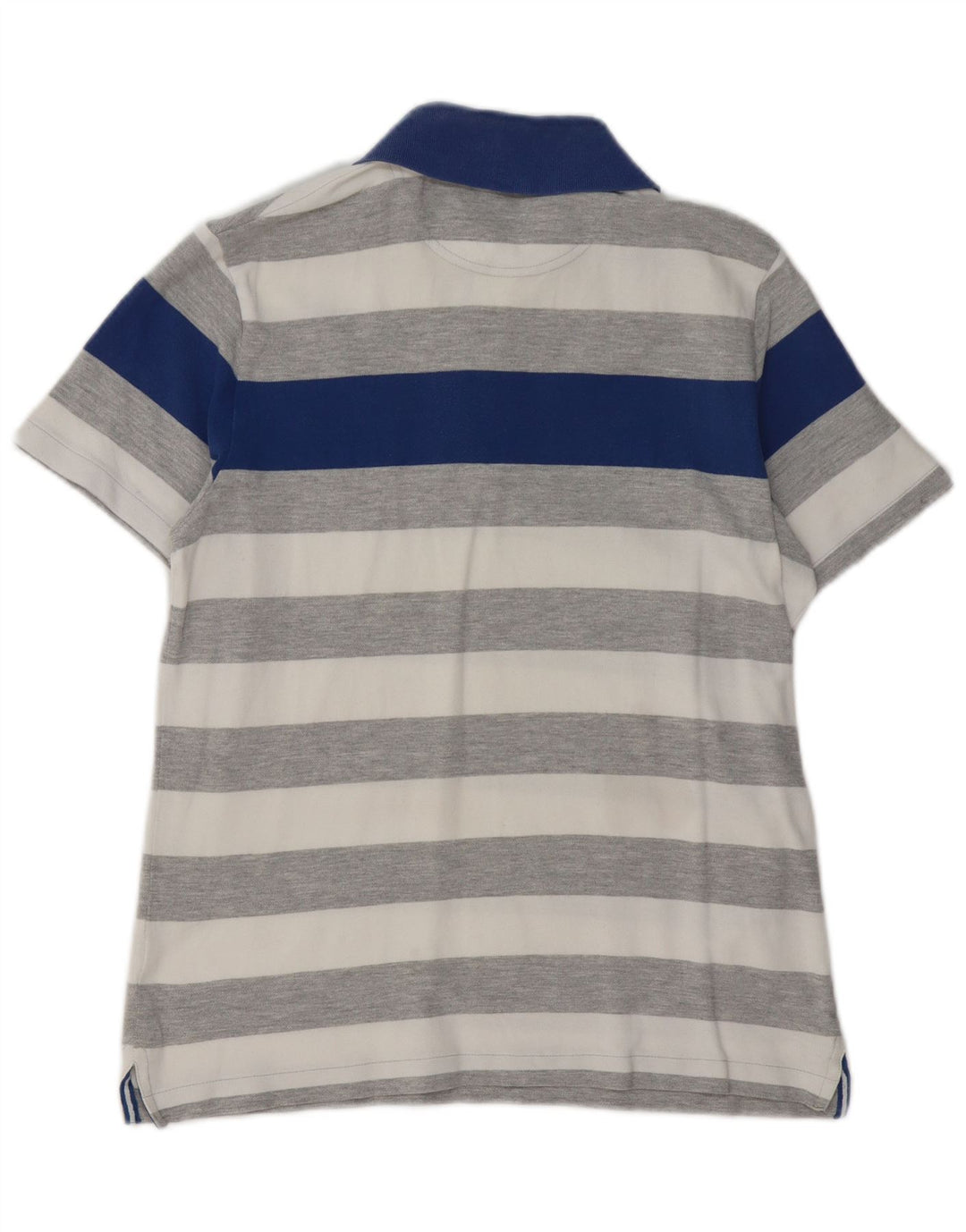 ELLESSE Polo Rugby Homme Rayé Gris Moyen