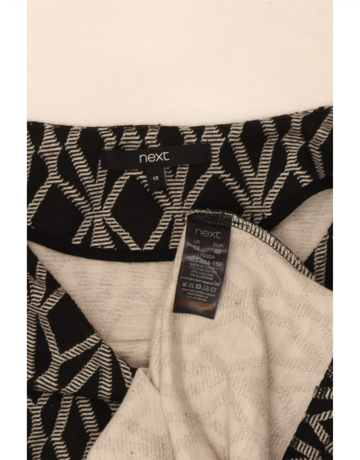 Next Robe fourreau pour femme UK 42 Polyester géométrique gris moyen