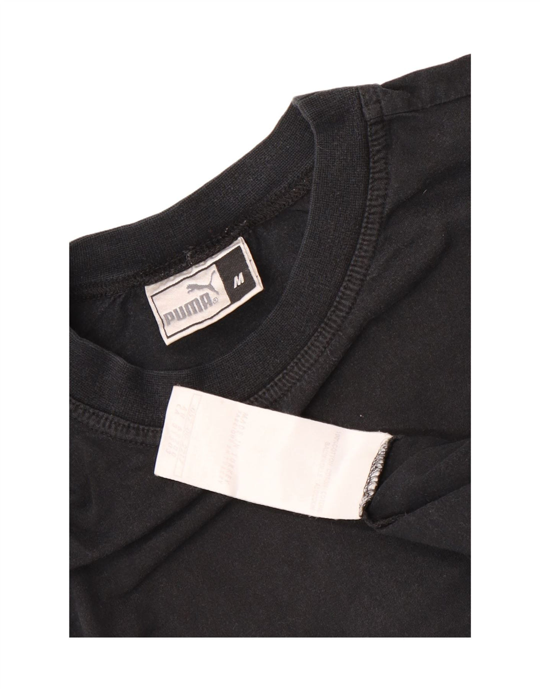 Puma T-Shirt Homme Noir Moyen Coton