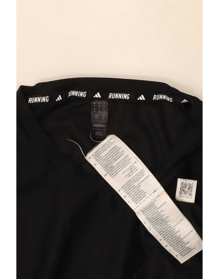 Adidas Hommes Aeroready T-Shirt Top Noir Moyen Polyester