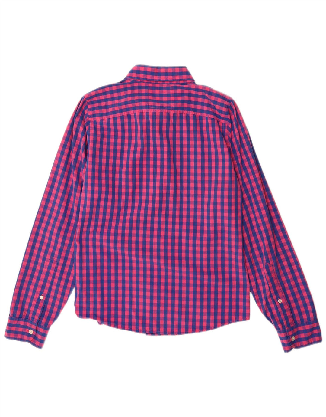 HOLLISTER Chemise pour hommes en coton à carreaux rose moyen