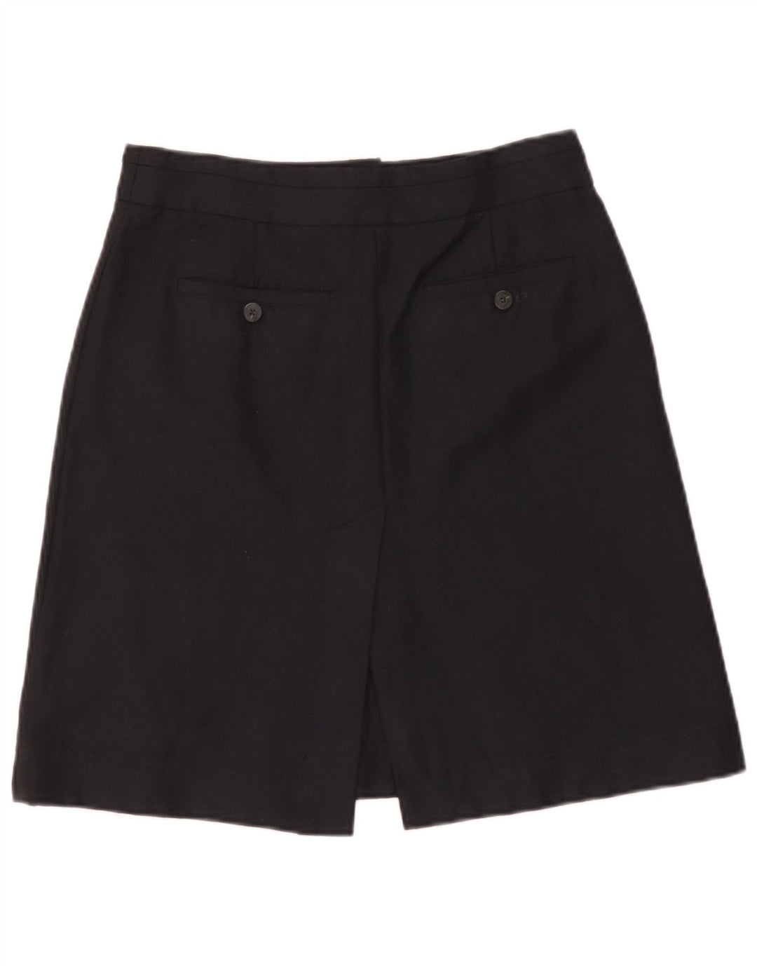 Mauro Grifoni Mini-jupe Femme IT 44 Medium W30 Laine Bleu Marine