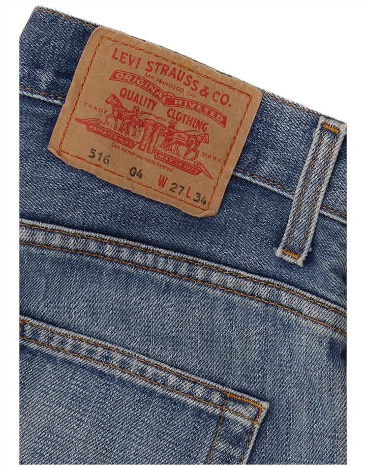 Levi's Jean 516 Cropped Homme Bleu W27 L25